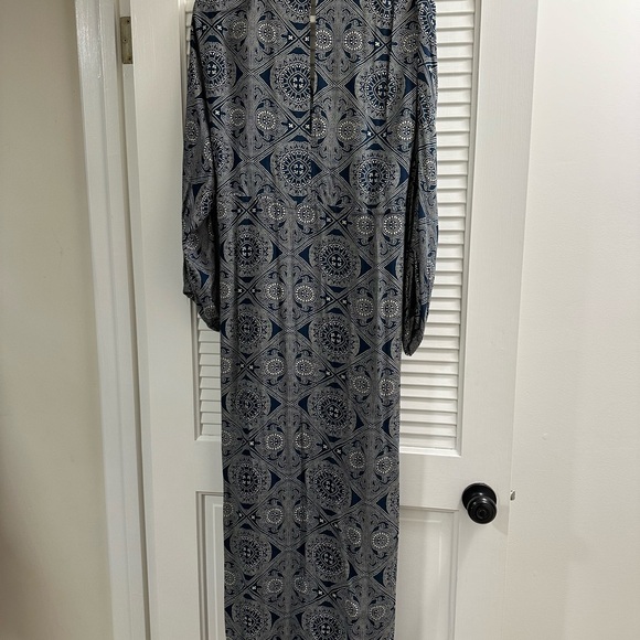 NAT by Natalie Martin for Anthropologie Deep-V Wrap Dress - Picture 3 of 8